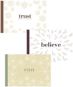 ΣΕΤ BELIEVE-TRUST-CAN