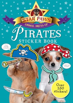 STAR PAWS-ANIMAL DRESS UP PIRATES STICKER BOOK