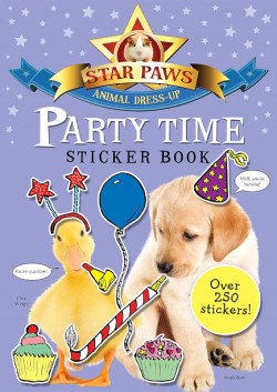 STAR PAWS-ANIMAL DRESS UP PARTY TIME STICKER BOOK