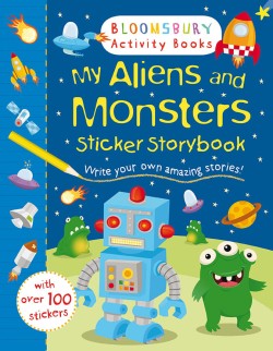 MY ALIENS AND MONSTERS STICKER STORYBOOK