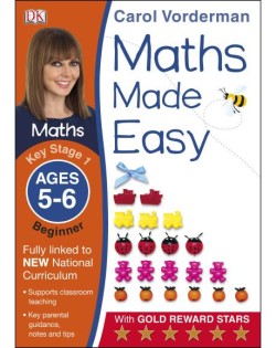 Maths Made Easy: Beginner, Ages 5-6 (Key Stage 1)