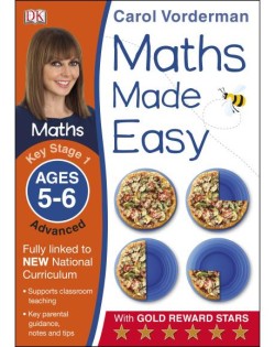 Maths Made Easy: Advanced, Ages 5-6 (Key Stage 1)