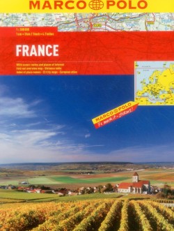 FRANCE ROAD ATLAS 1:300 000