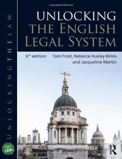 UNLOCKING THE ENGLISH LEGAL SYSTEM