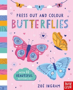 PRESS OUT AND COLOUR-BUTTERFLIES