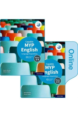 MYP 3-4 ENGLISH LANGUAGE ACQUISITION (CAPABLE) PRINT AND ENHANCED ONLINE BOOK PACK