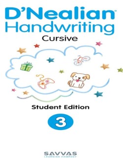 DNEALIAN HANDWRITING PLUS DIGITAL GRADE 3 NEW