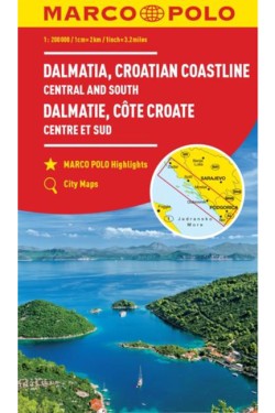 ΚΡΟΑΤΙΑ ΔΑΛΜΑΤΙΚΕΣ ΑΚΤΕΣ /CROATIA DALMATIAN COAST 1:200000