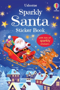 Sparkly Santa Sticker Book