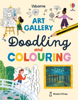 Art Gallery Doodling and Colouring