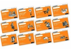 READ WRITE INC - PHONICS SET 4 ORANGE STORY BOOKS - BLACK AND WHITE PACK OF 12