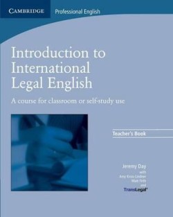 INTRODUCTION TO INTERNATIONAL LEGAL ENGLISH TCHRS
