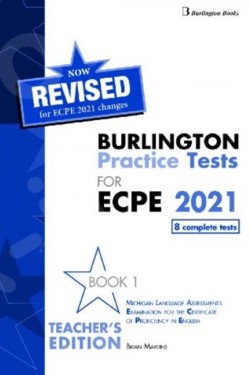 BURLINGTON PRACTICE TESTS MICHIGAN ECPE 1 TCHRS 2021