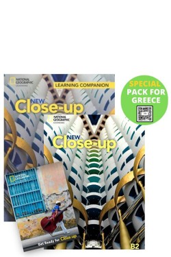 NEW CLOSE-UP B2 SPECIAL PACK FOR GREECE (SB + SPARK + COMPANION & TESTBOOK & NOTEBOOK)