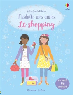 JHABILLE MES AMIES -SHOPPING- AUTOCOLLANTS