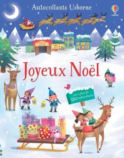 JOYEUX NOEL - AUTOCOLLANTS USBORNE