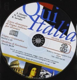 QUI ITALIA 1 CD - LINGUA E GRAMMATICA NUOVO