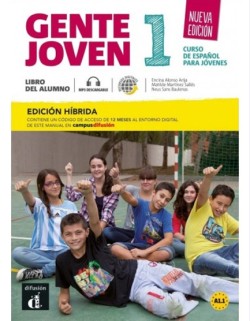 Gente joven 1 - Nueva edicion - Edicion hibrida - Libro del alumno + audio MP3. A1.1