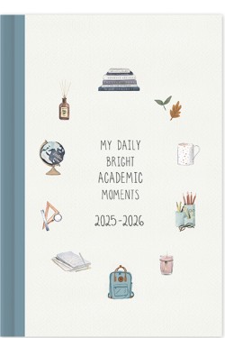 ΗΜΕΡ.WRITE YOUR FUTURE 25-26 ΑΚΑΔΗΜΑΙΚΟ COSY BLUE 14*21 ΗΜΕΡΗΣΙΟ