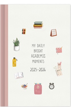 ΗΜΕΡ.WRITE YOUR FUTURE 25-26 ΑΚΑΔΗΜΑΙΚΟ COSY PINK 14*21 ΗΜΕΡΗΣΙΟ