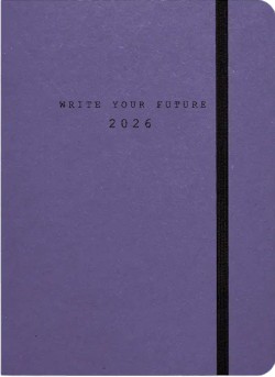 ΗΜΕΡ.WRITE YOUR FUTURE 26 ECO VIOLET 12*17 ΗΜΕΡΗΣΙΟ ΜΕ ΛΑΣΤΙΧΟ