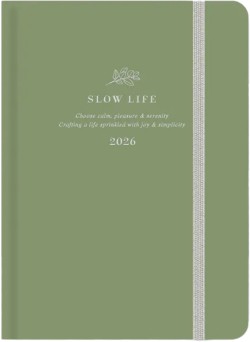 ΗΜΕΡ.WRITE YOUR FUTURE 26 SLOW LIFE-LIGHT GREEN 12*17 ΗΜΕΡΗΣΙΟ