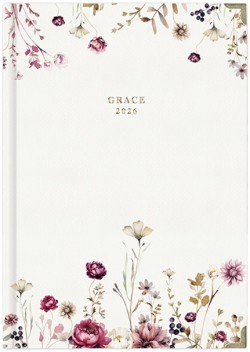 ΗΜΕΡ.WRITE YOUR FUTURE 26 GRACE AUTUMN FLOWERS 17*25 ΗΜΕΡΗΣΙΟ