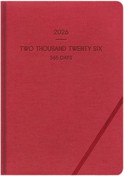 ΗΜΕΡ.WRITE YOUR FUTURE 26 LIEVE RED 17*25 ΗΜΕΡΗΣΙΟ ΜΕ ΓΩΝΙΑΚΟ ΛΑΣΤΙΧΟ