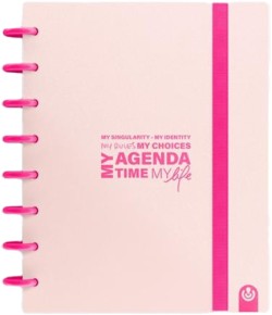 ΗΜΕΡ.CARCHIVO INGENIOX Α5 160 ΣΕΛ.ΕΒΔΟΜΑΔΙΑΙΟ PASTEL PINK ΜΕ ΛΑΣΤΙΧΟ