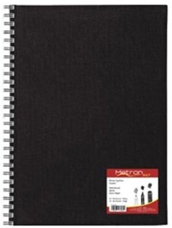 ΒΙΒΛΙΟ ΣΧΕΔΙΟΥ ΣΠΙΡΑΛ 20*30cm.METRON 100γρ.80φ.