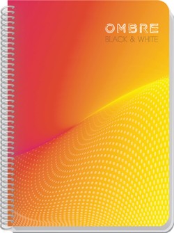 ΤΕΤΡΑΔΙΟ ΣΠΙΡΑΛ 20*30 4ΘΕΜ.120Φ.OMBRE
