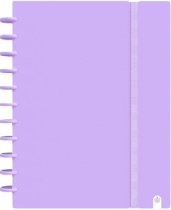 ΤΕΤΡΑΔΙΟ ΣΠΙΡΑΛ CARCHIVO INGENIOX 21*30 ΡΙΓΕ 100φ.ΜΩΒ ΠΑΣΤΕΛ