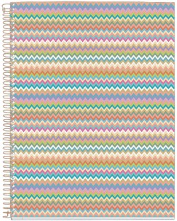 ΤΕΤΡΑΔΙΟ FANCY ΣΠΙΡΑΛ 21*30cm.ΡΙΓΕ 100Φ.MIQUELRIUS MALLORCA ZIGZAG Α4 MR4184