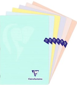 ΤΕΤΡΑΔΙΟ 20*30 48Φ.ΡΙΓΕ CF ΕΞΩΦΥΛΛΟ PVC PASTEL