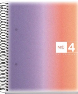 ΤΕΤΡΑΔΙΟ FANCY ΣΠΙΡΑΛ 15*21cm.ΡΙΓΕ 120Φ.MIQUELRIUS AURORA PROVENCE Α5 MR4252