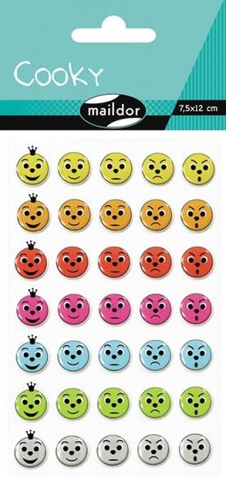 STICKERS COOKY 7,5*12CM.ΠΡΟΣΩΠΑ