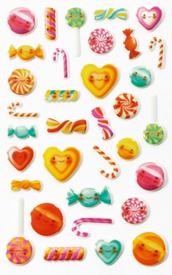 STICKERS COOKY 7,5*12CM.KAWAI BOMBONS