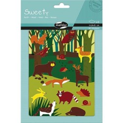 STICKERS SWEETY 14,8*21ΕΚ.ΔΑΣΟΣ 2 ΦΥΛΛΑ
