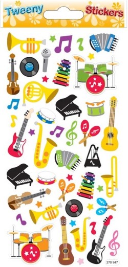 STICKERS TWEENY 9*17CM.270947