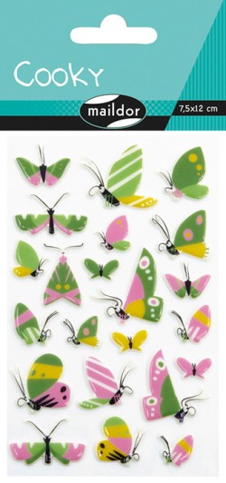 STICKERS COOKY 7,5*12CM.ΠΕΤΑΛΟΥΔΕΣ