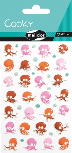 STICKERS COOKY 7,5*12CM.ΧΤΑΠΟΔΙΑ