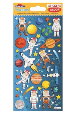 STICKERS TWEENY 9*17cm.+ΣΕΝΑΡΙΟ 272036 ΔΙΑΣΤΗΜΑ