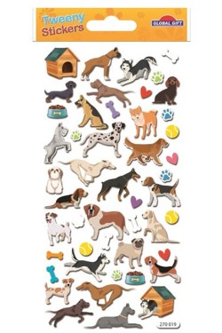 STICKERS TWEENY 9*17cm.270019 ΣΚΥΛΑΚΙΑ