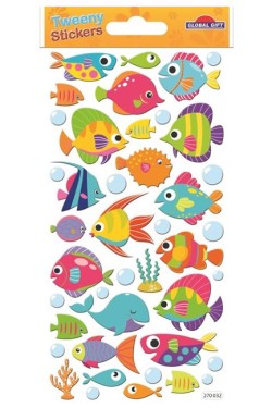 STICKERS TWEENY 9*17cm.270017 ΨΑΡΙΑ