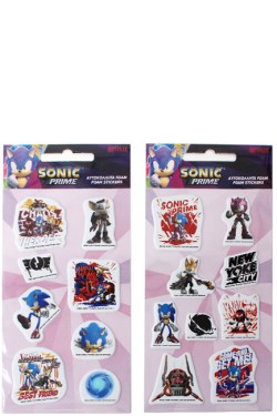 STICKERS GIM FOAM 1Φ.SONIC PRIME