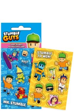 STICKERS GIM LASER 1Φ.STUMBLE GUYS