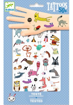STICKERS TATTOO TEMPORARY DJECO ΜΙΚΡΑ ΠΛΑΣΜΑΤΑ