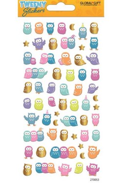 STICKERS TWEENY 9*17CM.270053 ΚΟΥΚΟΥΒΑΓΙΕΣ