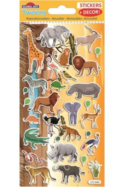 STICKERS TWEENY 9*17cm.+ΣΕΝΑΡΙΟ 272040 ΖΟΥΓΚΛΑ