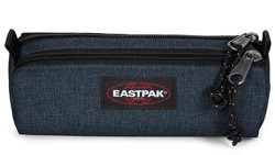 ΚΑΣΕΤΙΝΑ ΒΑΡΕΛΑΚΙ ΜΕ 2 ΦΕΡΜΟΥΑΡ EASTPAK BENCHMARK DOUBLE DOUBLE EK0A5B9226W1 TRIPLE DENIM